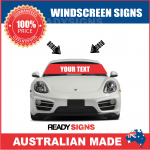 Windscreen Banner